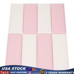 Wall Panels Pack of 8, Self-Adhesive Wall Panel, Anti-collision Wall Padding