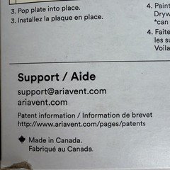 Aria Lite Framed Wall Vent