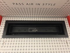 Aria Fittes AV4X14BLK 2×12 IN 1-Way Steel Matte Black Floor Register – NEW OPEN