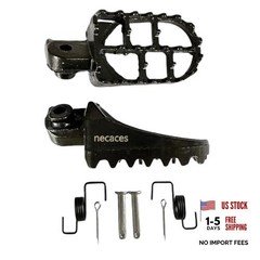 Aluminium Footpegs Foot Pegs Foot Rest Replacement for Dirtbike 50 70 90 110