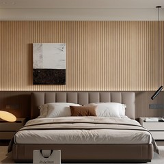 Yu Li 3Dh Peel And Stick Pvc Slat Wall Panel 236X15.75 Self-Adhesive Thick Faux
