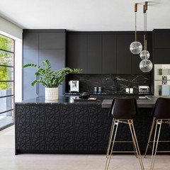 Levoway 33 Pack 3D Wall Panels For Interior Wall Decor 12X12 Black Accent