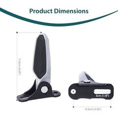 Minho Universal Folded Scooter Footpegs,Foot Rest in Aluminum Alloy
