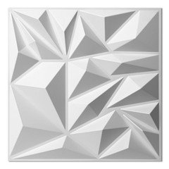 Art3D 33-Pack 3D Wall Panels For Interior Wall Decor Modern Diamond Textured