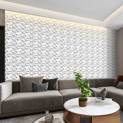 INMOZATA 3D Wall Panels for Interior Wall Decor, 33 Pack 12 x 12 Inch Decorative