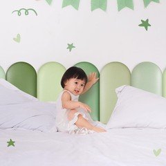 Jetec 6 Pcs Wall Padding for Kids with Autism Playroom Anti Collision 3D 15. 75