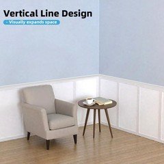 Art3D Premade Board And Batten Paintable Wainscoting Kit Mdf Accent Wall Panel