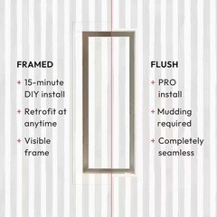 FITTES Framed Wall Vent [Luxe] 10 in. x 30. 25 in.