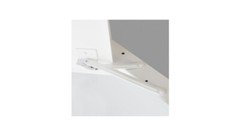 Cendrex panel metal white 22 x 30 gasket hidden flange screwdriver cam latch
