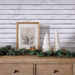 Comstickc 3D Faux Wood Wall Sticker Peel And Stick Wall Covering12 Pcs Of 22.8