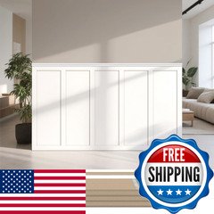 Art3D Premade Board And Batten Paintable Wainscoting Kit Mdf Accent Wall Panel