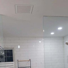 Envisivent Magnetic Mud-In Flush Mounted Bathroom Exhaust Fan Cover