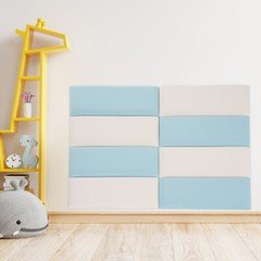 Wall Padding Set of 8, Self-Adhesive Anti-Collision Foam Panels